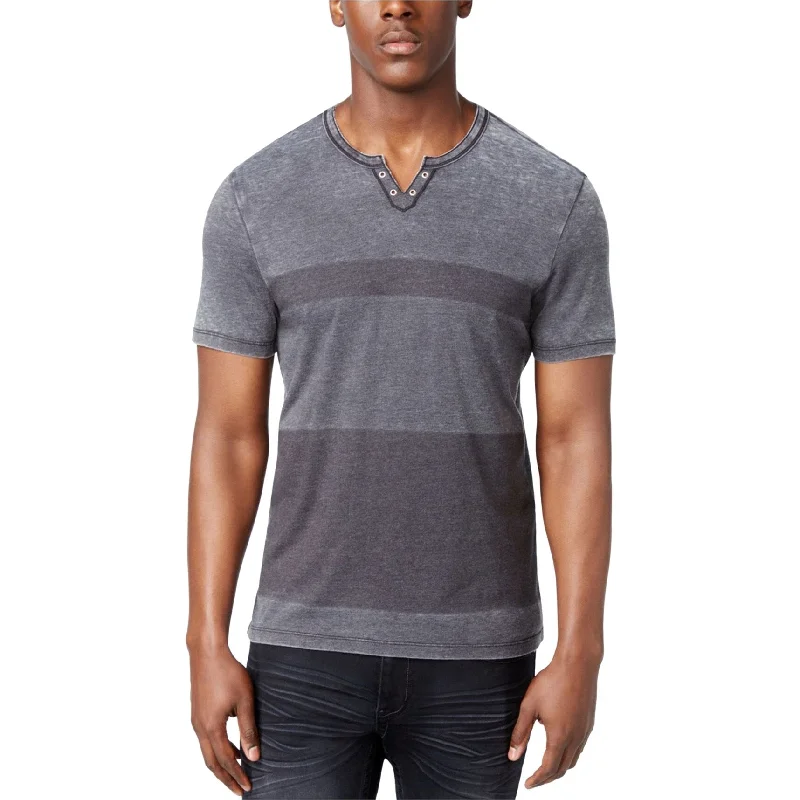 I-N-C Mens Colorblock Fade Basic T-Shirt