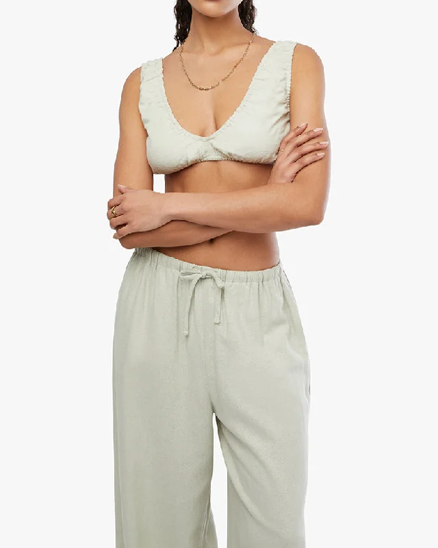 High-Neck Minimizer BrasBralette Top