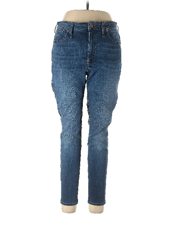 women's denim jeans for a bohemian lookHigh-Rise Skinny Jeans in Medium Wash