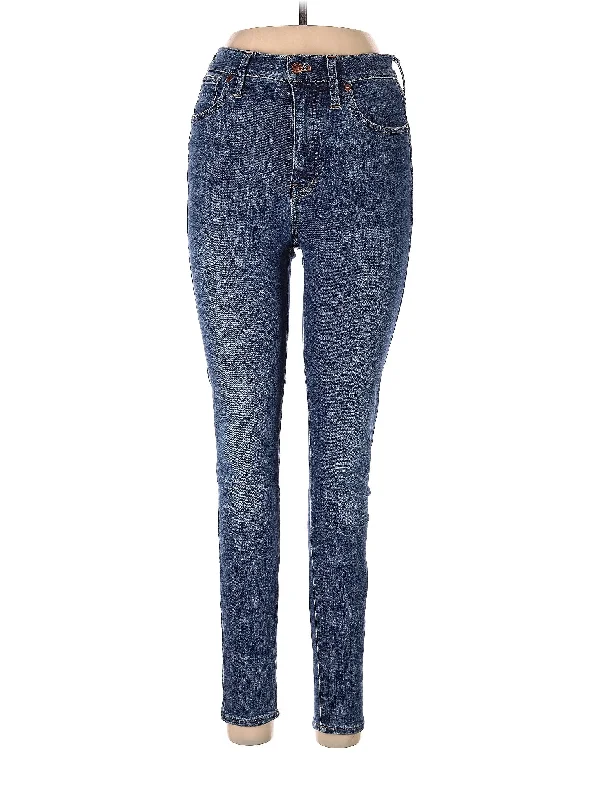 women's denim jeans with embroideryLow-Rise Skinny Jeans