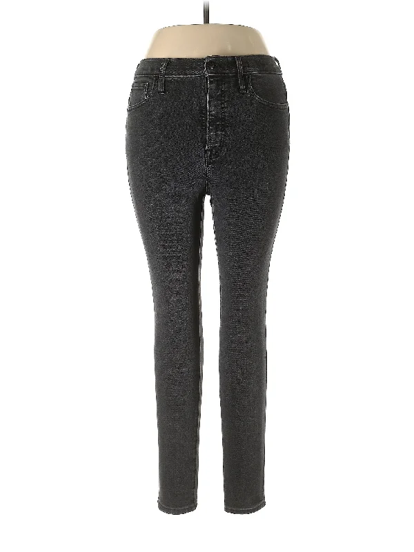 women's denim jeans with geometric patternsHigh-Rise Skinny Jeans