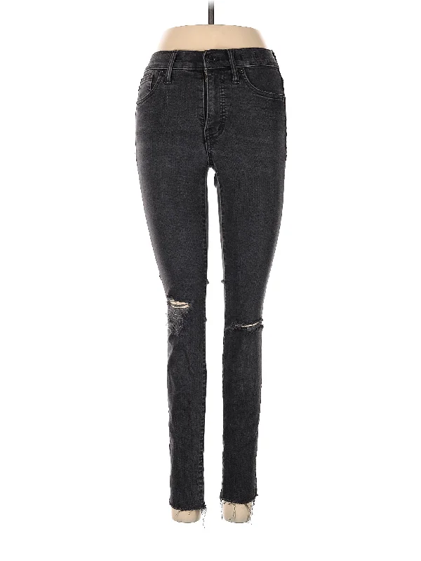 women's denim jeans with belt loopsMid-Rise Skinny Jeans