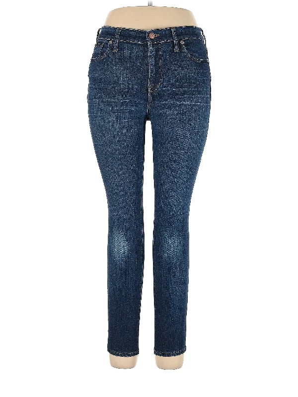 women's denim jeans with pocketsHigh-Rise Skinny Jeans in Dark Wash