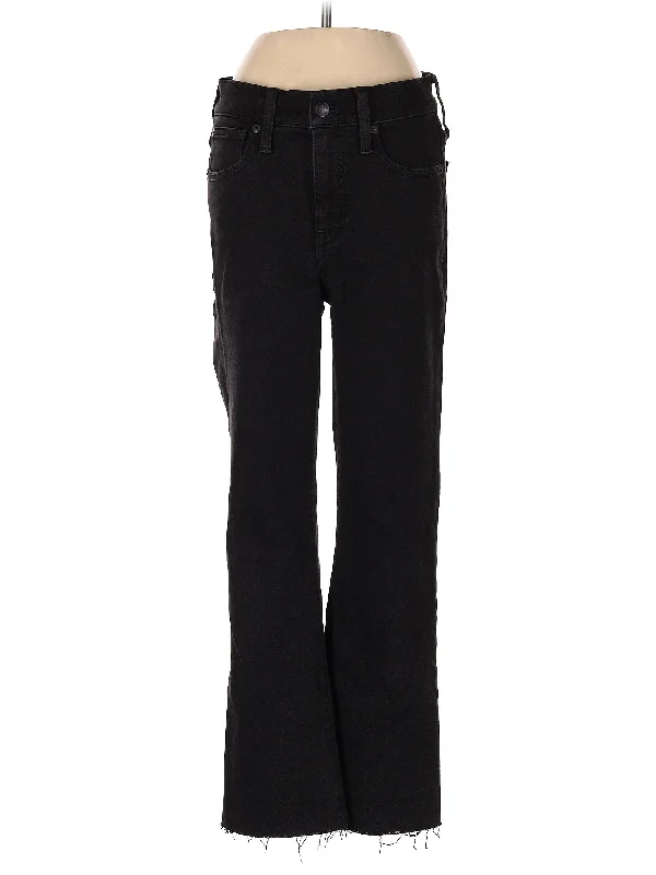 women's denim jeans with animal printsHigh-Rise Bootleg Jeans