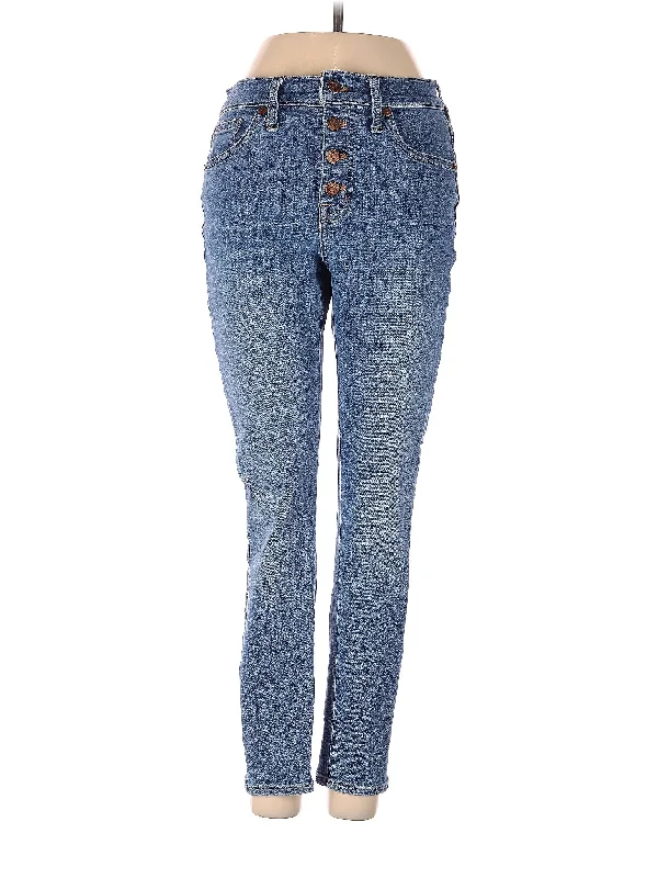 women's denim jeans with elastaneLow-Rise Straight-leg Jeans in Light Wash