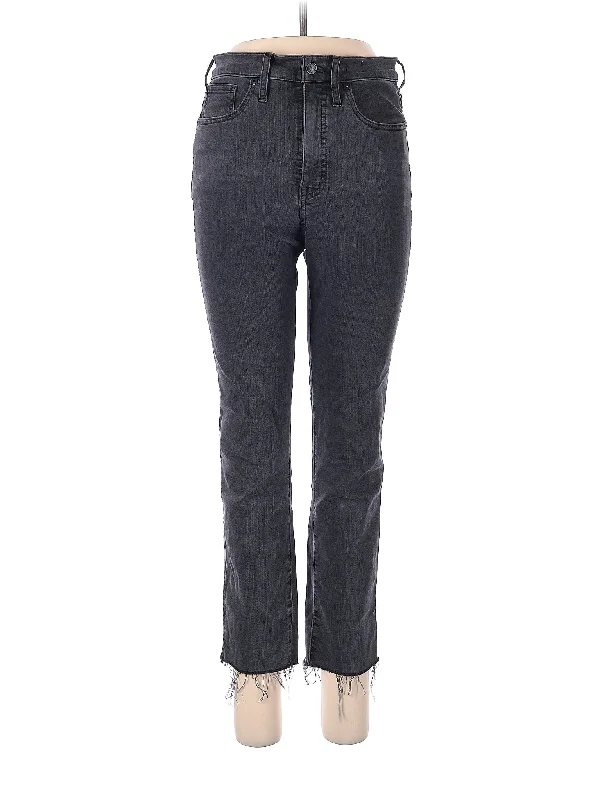 women's denim jeans for a chic appearanceHigh-Rise Straight-leg Jeans