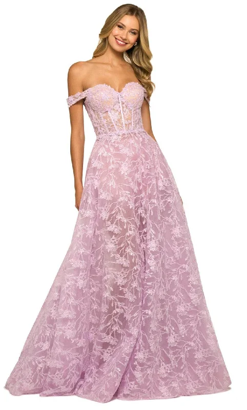 Formal Dress for Formal DinnersSherri Hill 55393 - Sweetheart See-Through A-line Gown