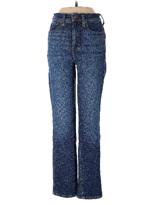 women's denim jeans for a stylish outfitMid-Rise Bootleg Jeans in Medium Wash