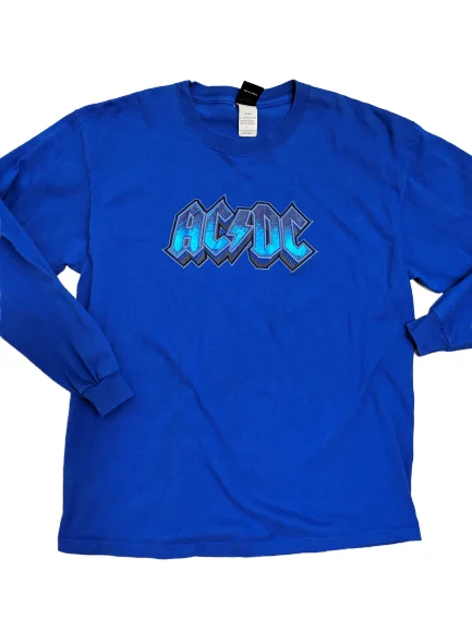 women's T-shirts made of cotton[L] 2005 ACDC Long Sleeve T-Shirt