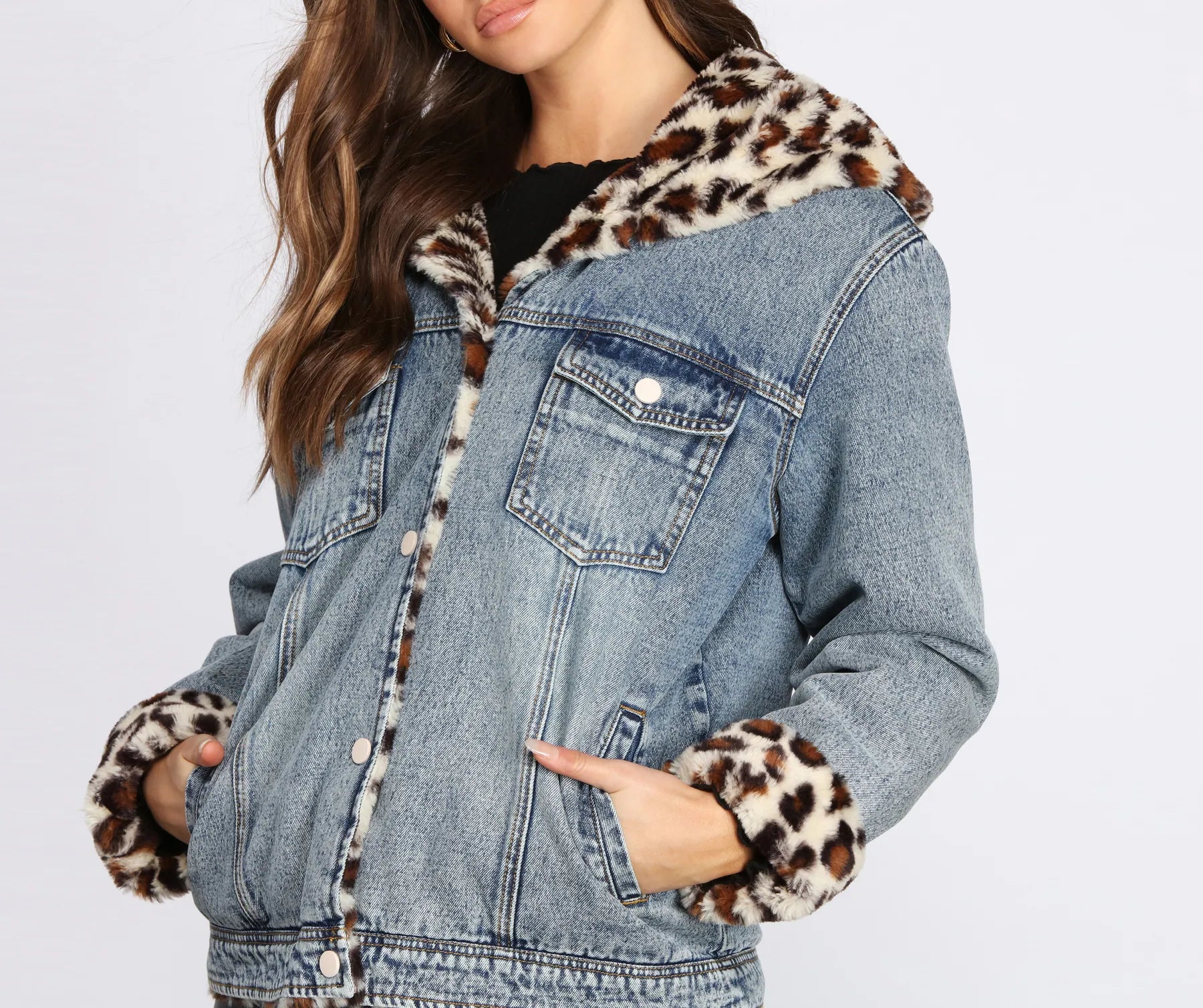 Spot Me Makin' Moves Denim Jacket