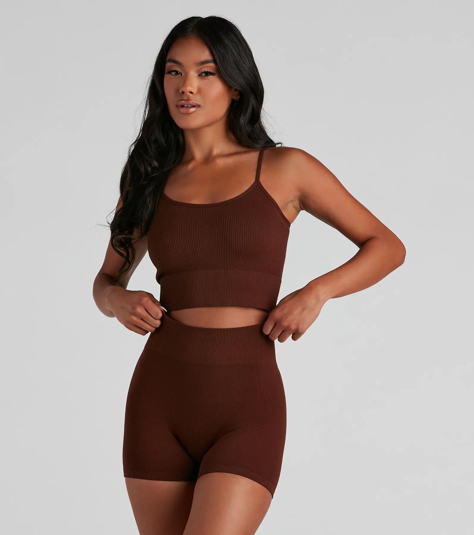 Sports BrasNever Take Off Seamless Longline Bralette