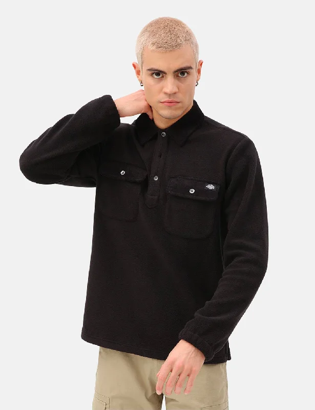 Dickies Morganza Fleece Polo - Black