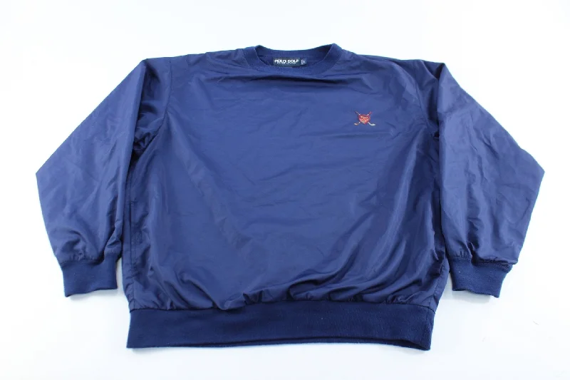 Polo Golf Ralph Lauren Embroidered Logo Navy Blue Pullover