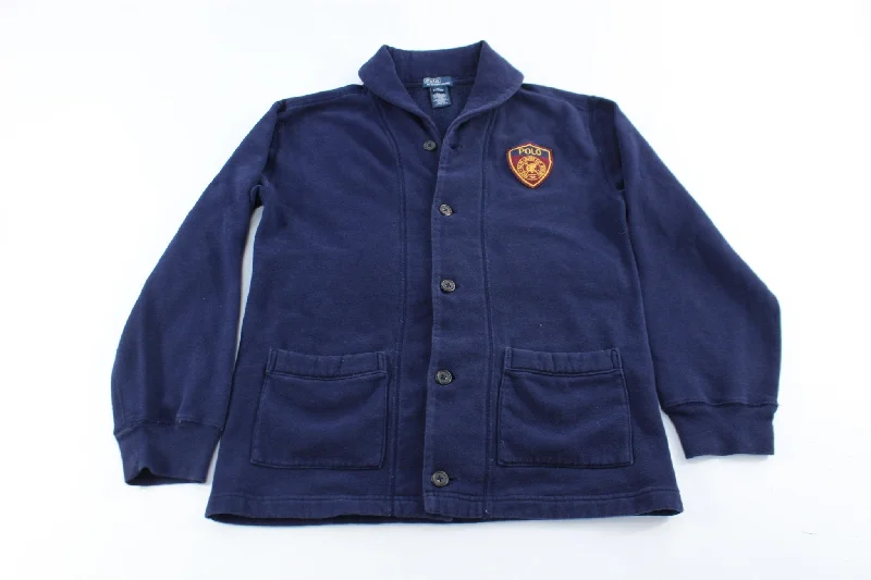 Youth Polo by Ralph Lauren Navy Blue Cardigan