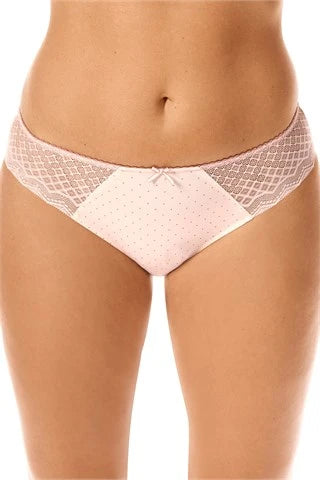 Anna Brief - light rose / dark mauve - #44918